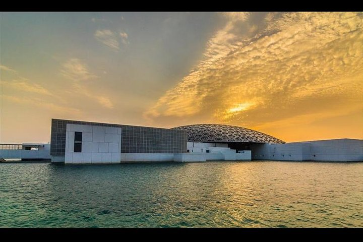 Explore Abu Dhabi's striking architecture as you glide by pristine waters capturing moments at iconic sites like the Emirates Palace all while enjoying a unique personalized experience.